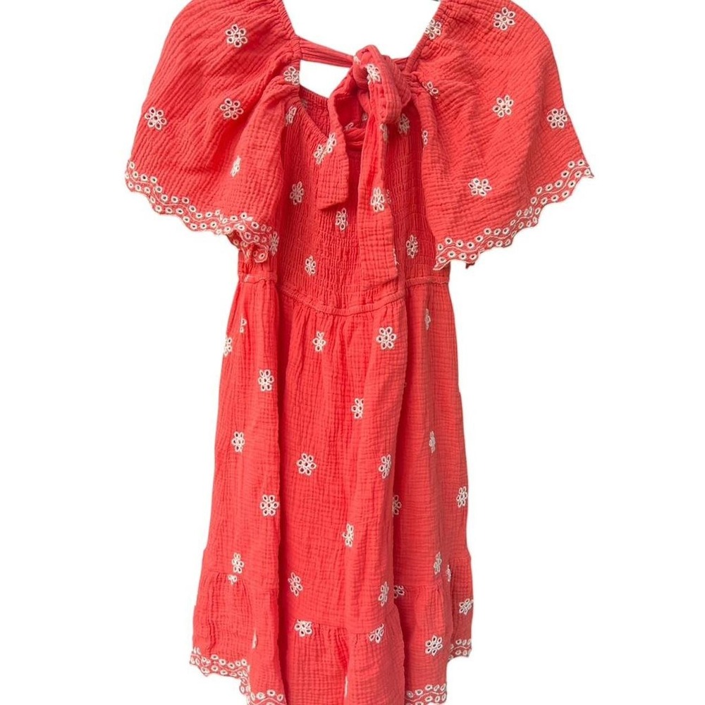 Cottage Core Summer Embroidered Dress - Picture 2 of 3